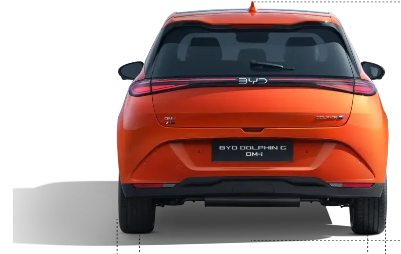 BYD Dolphin G DM-i — tył