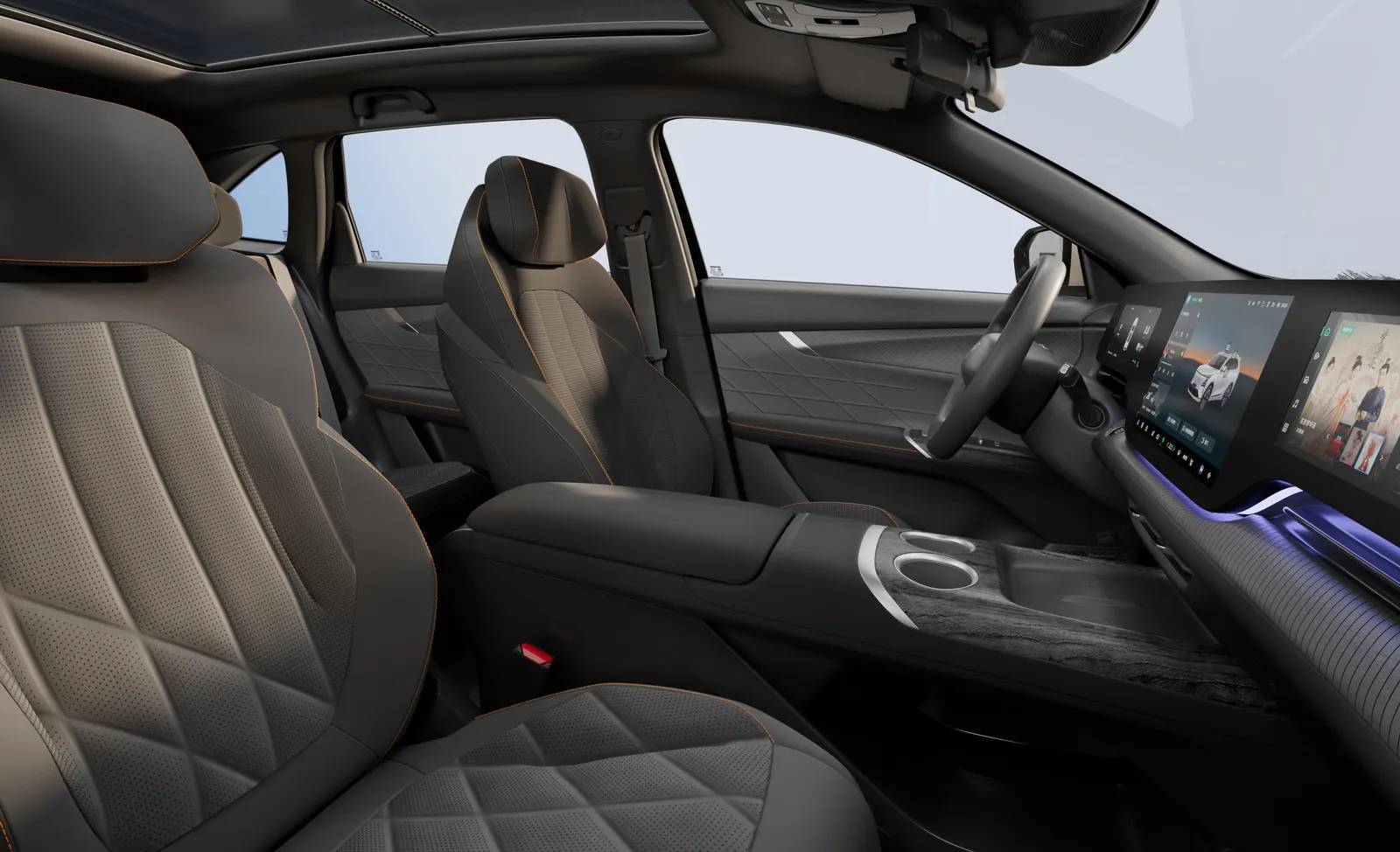 Changan CS75 Plus — wnętrze