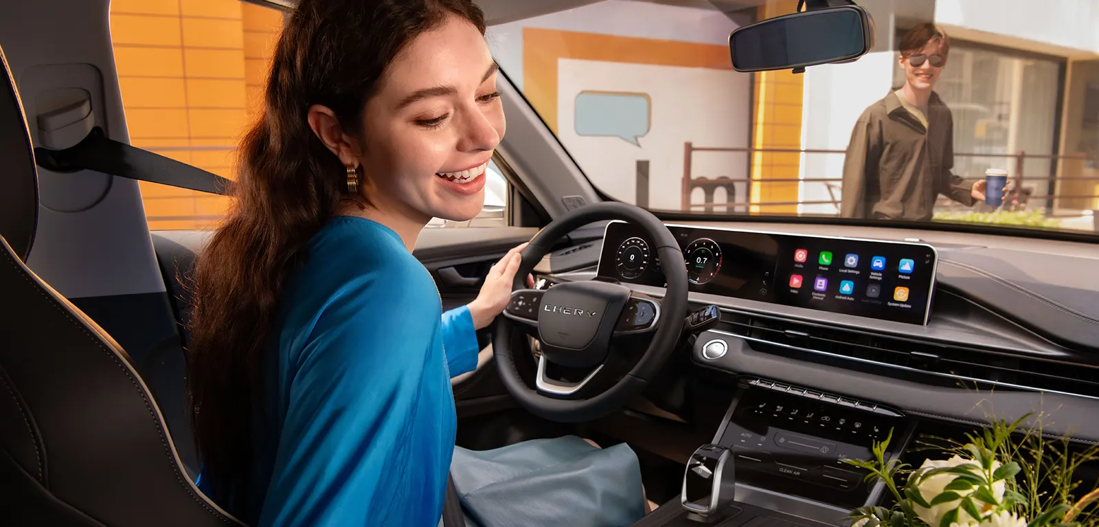 Chery Tiggo 4 HEV — wnętrze