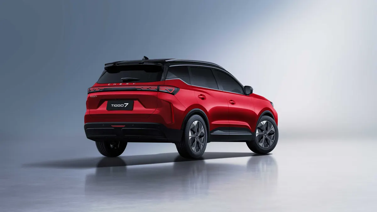 Chery Tiggo 7 — tył