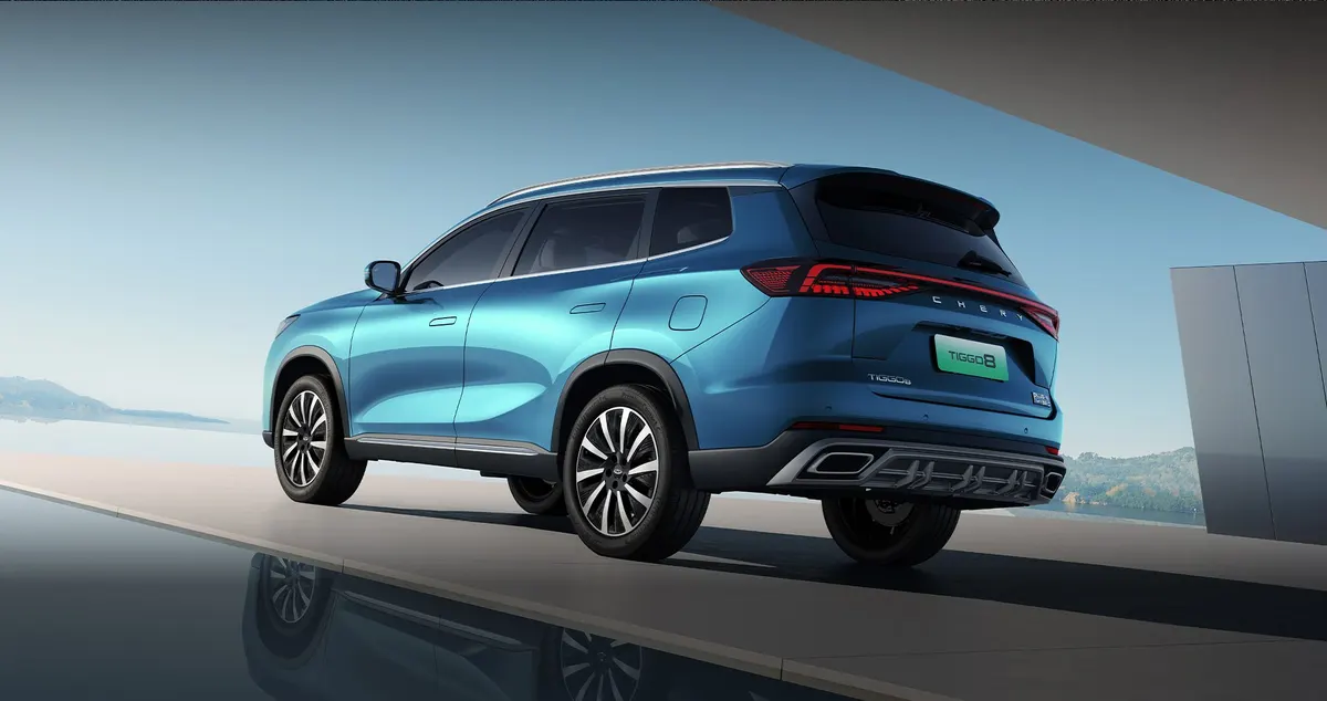 Chery Tiggo 8 CSH / PHEV — tył