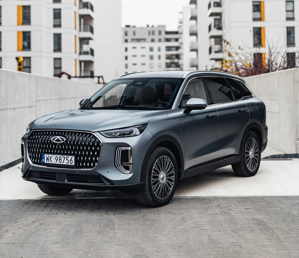 Chery Tiggo 9 — przód