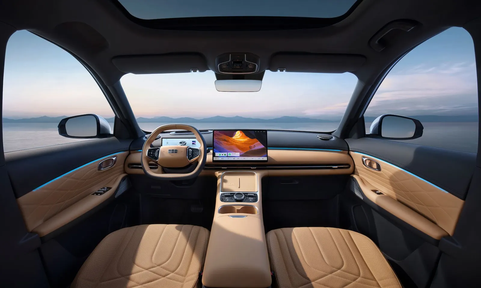 Geely Starray EM-i — wnętrze