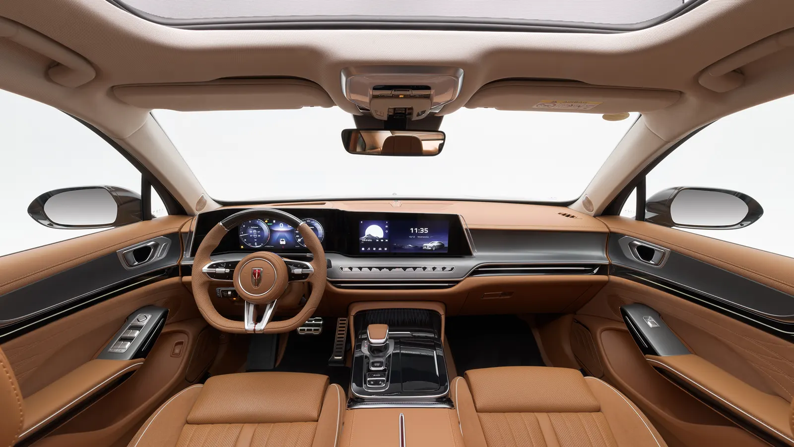 Hongqi H9 — wnętrze