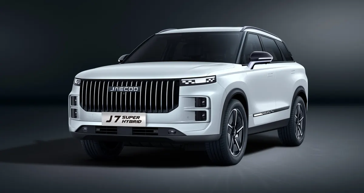 Jaecoo 7 Super Hybrid — przód